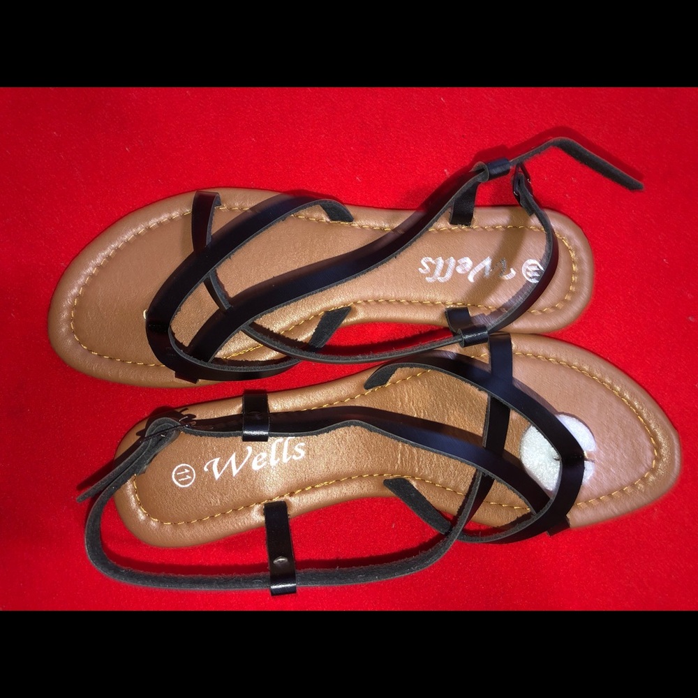 Women’s size 11 black sandals